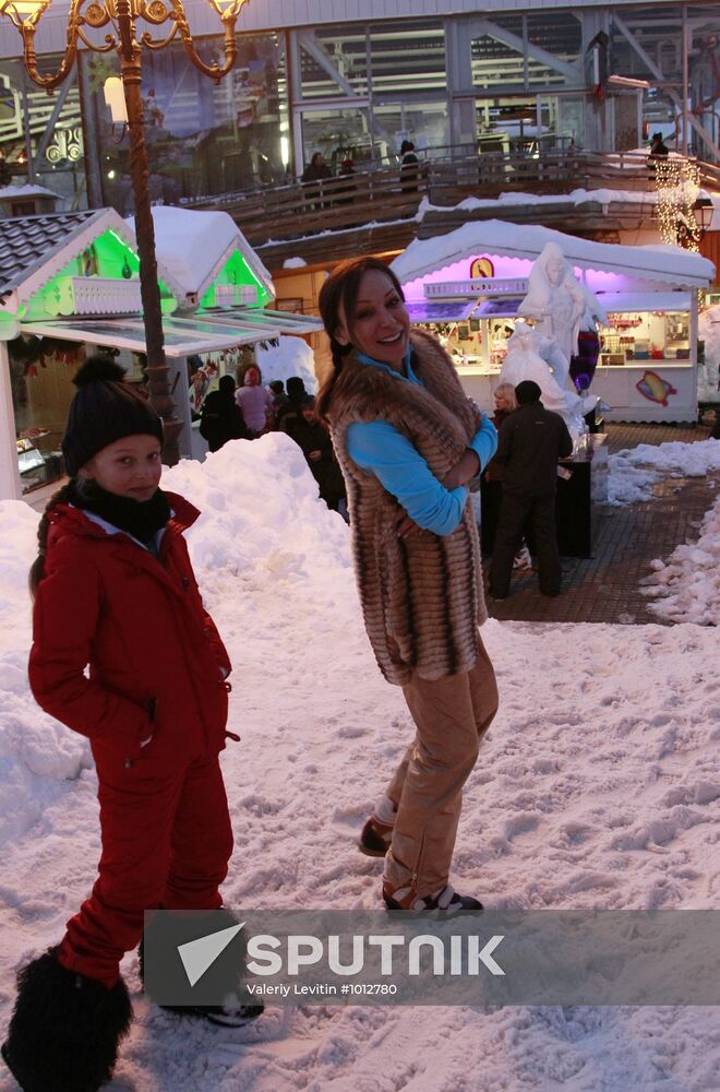 Winter holiday in Courchevel mountain ski resort