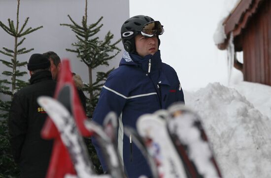 Winter holiday in Courchevel mountain ski resort