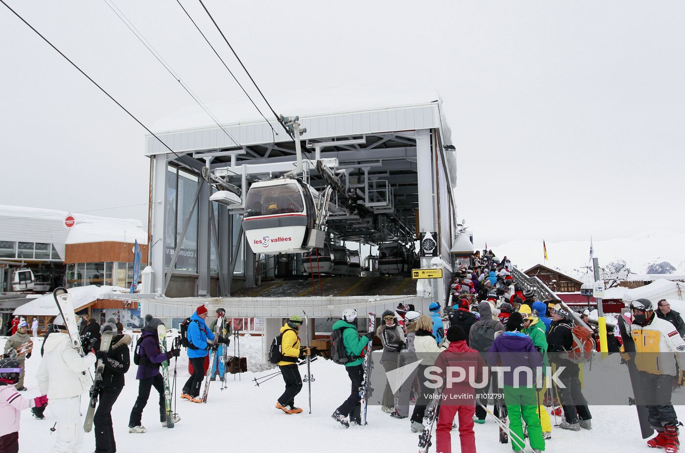 Winter holiday in Courchevel mountain ski resort