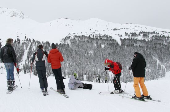 Winter holiday in Courchevel mountain ski resort