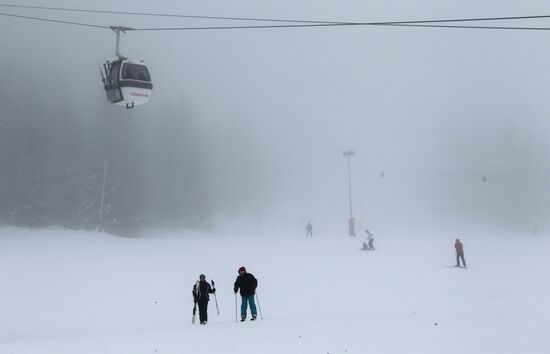 Winter holiday in Courchevel mountain ski resort