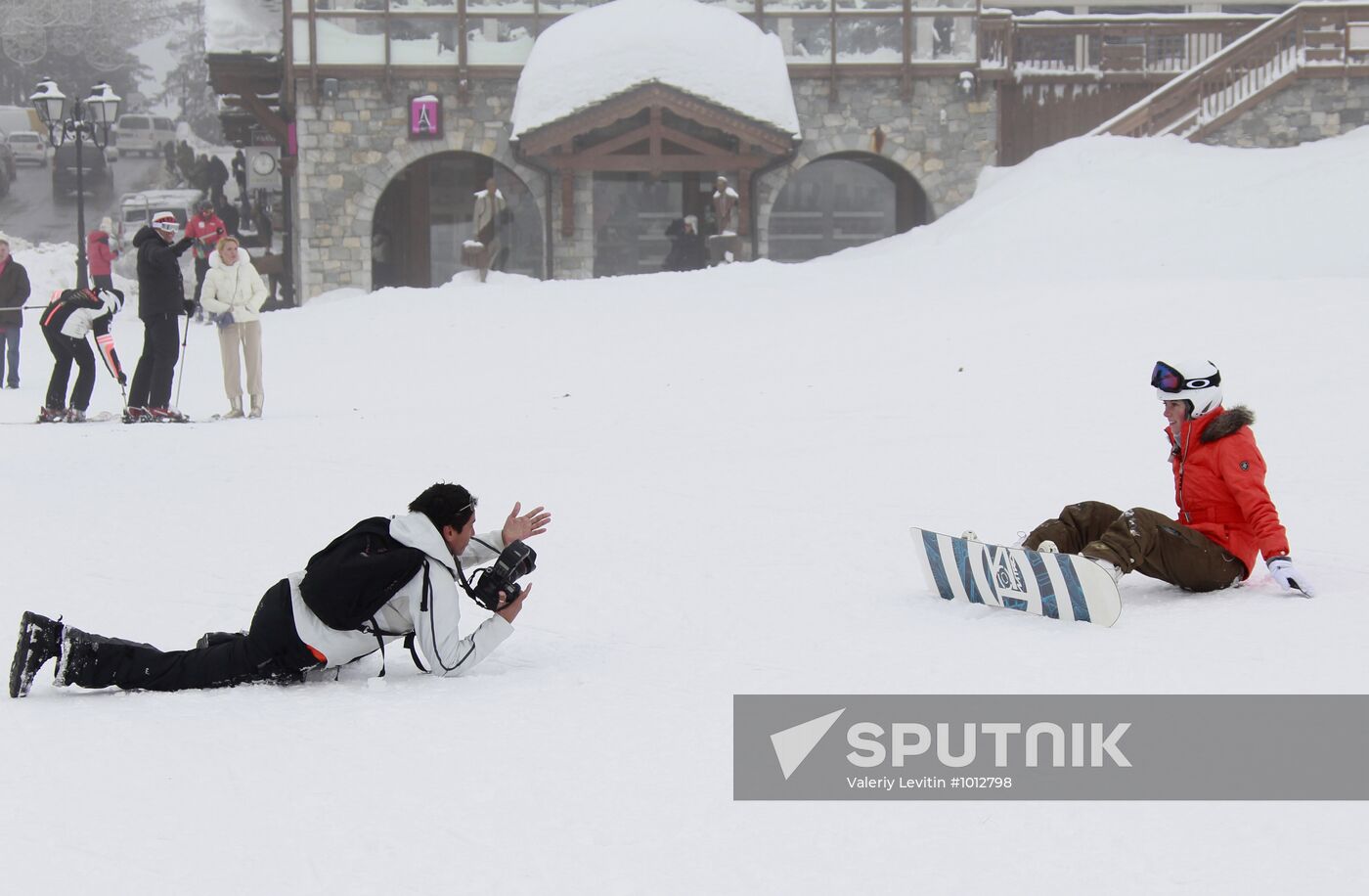 Winter holiday in Courchevel mountain ski resort