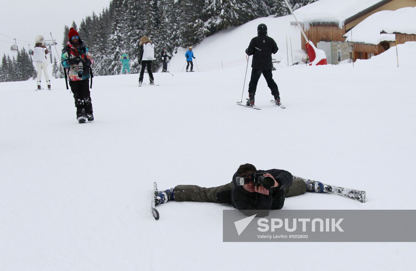Winter holiday in Courchevel mountain ski resort