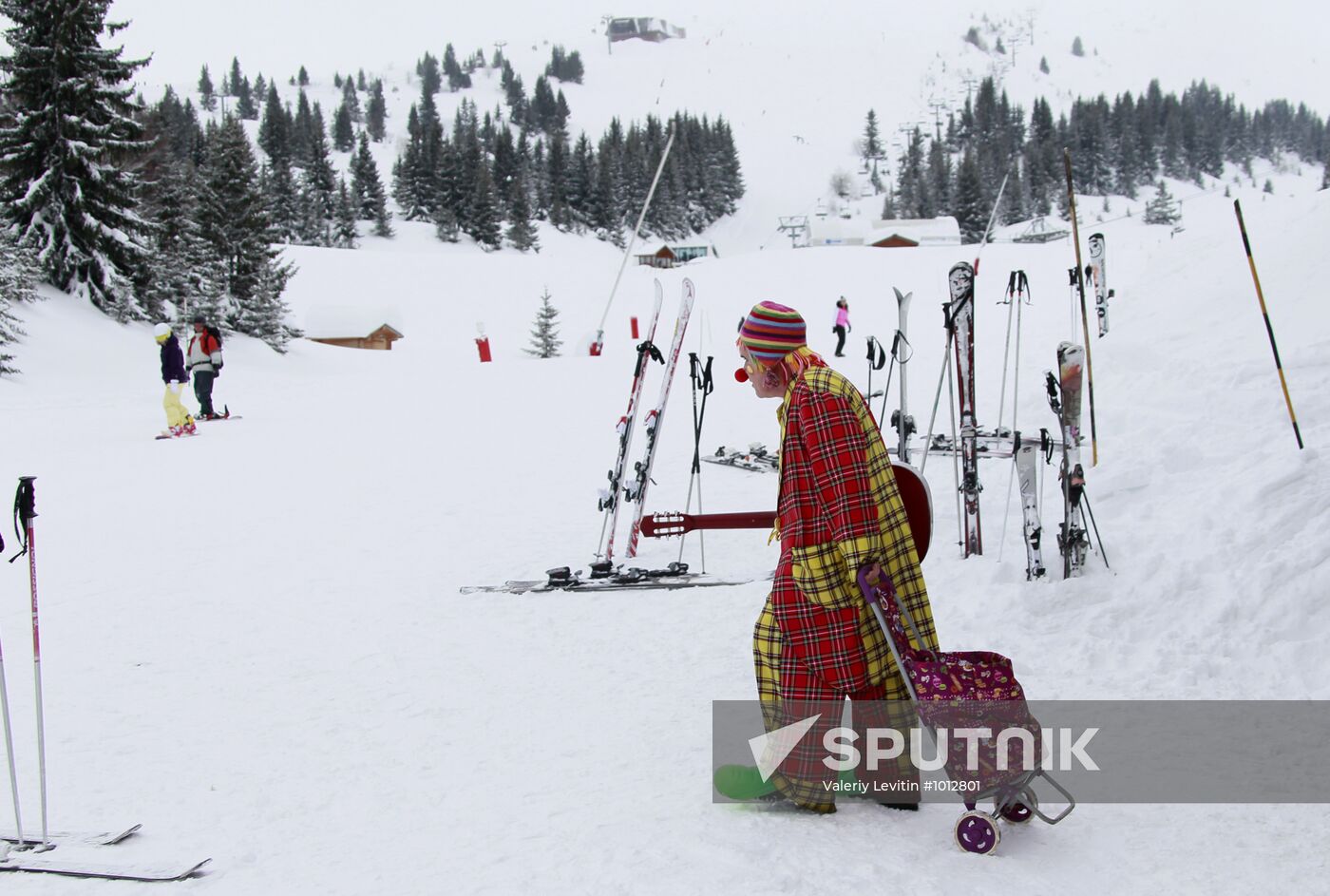 Winter holiday in Courchevel mountain ski resort