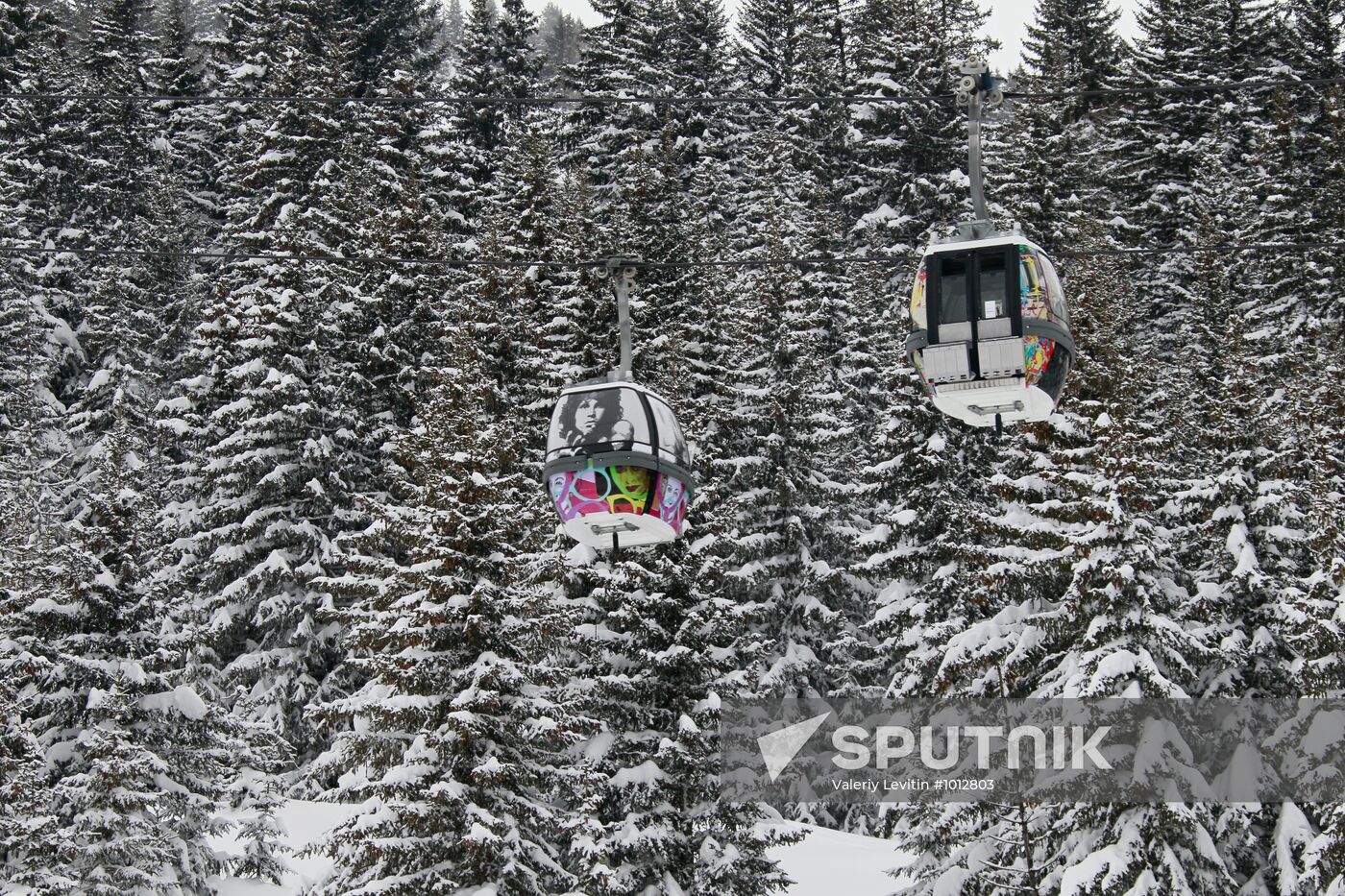 Winter holiday in Courchevel mountain ski resort