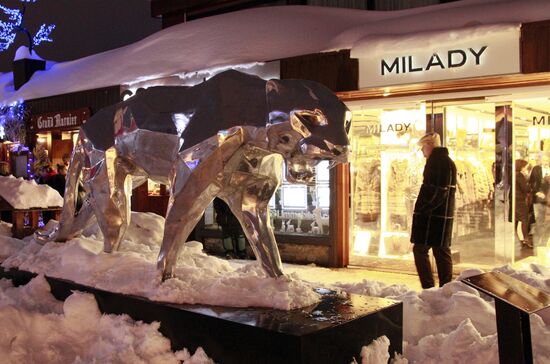 Winter holiday in Courchevel mountain ski resort