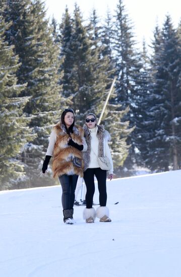 Winter holiday in Courchevel mountain ski resort