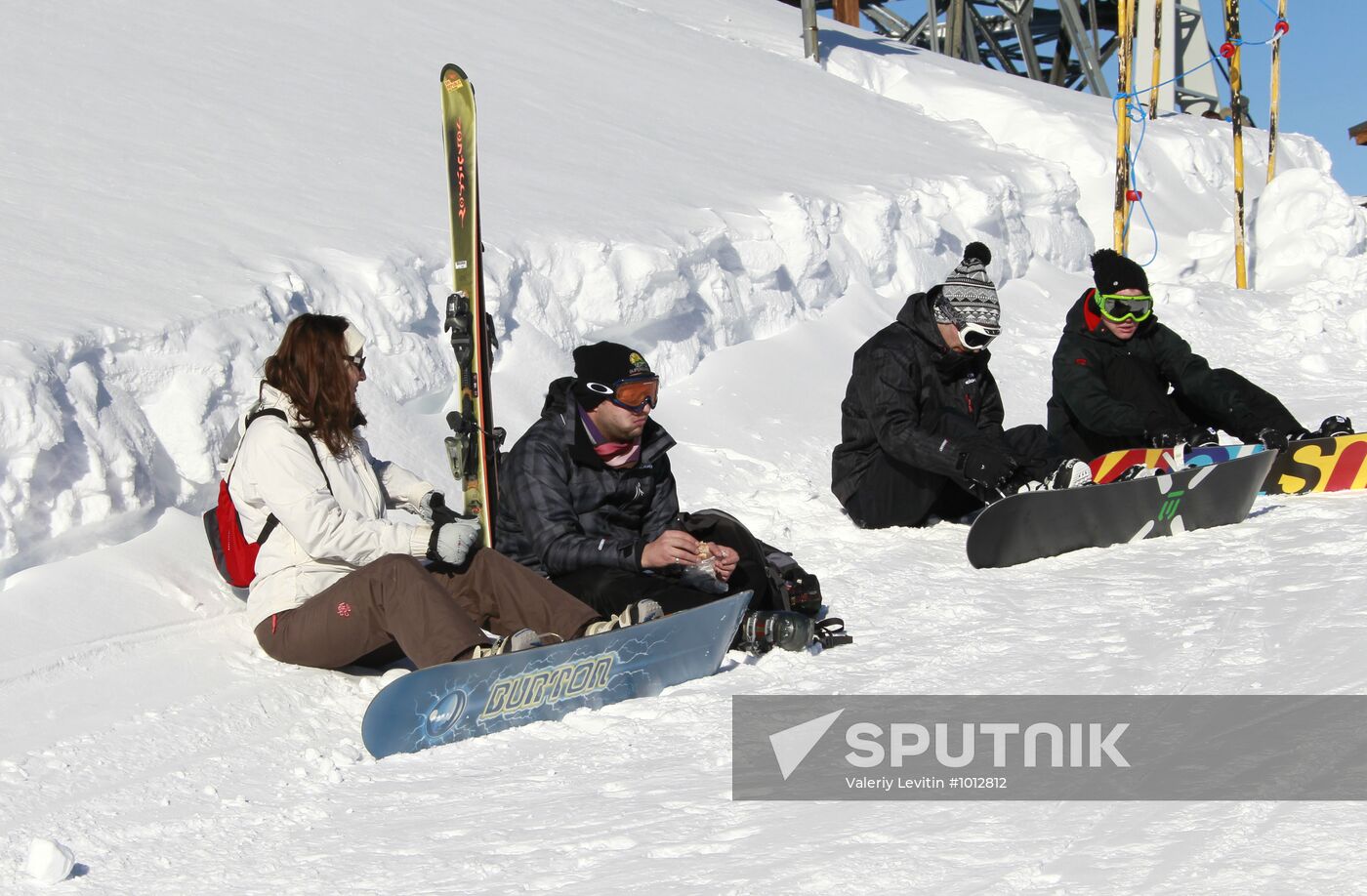 Winter holiday in Courchevel mountain ski resort