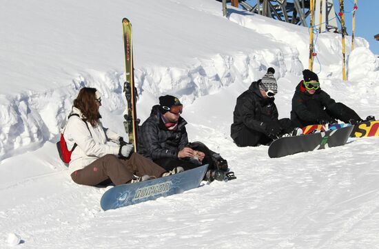 Winter holiday in Courchevel mountain ski resort