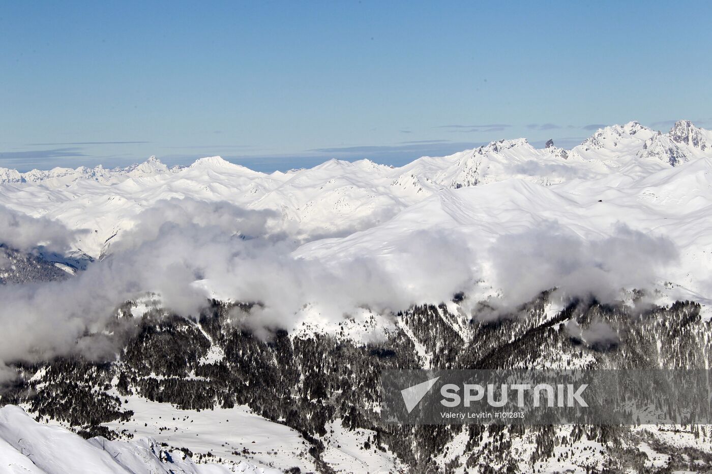 Winter holiday in Courchevel mountain ski resort