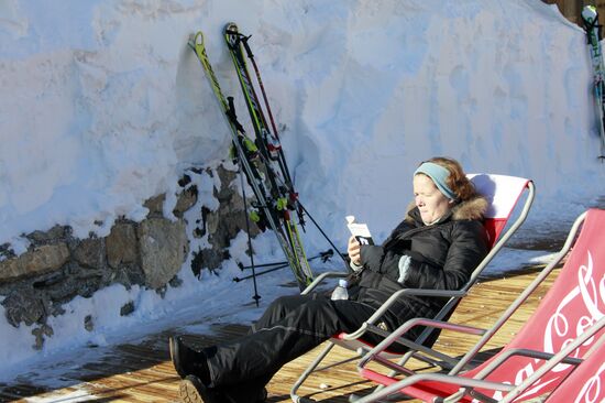 Winter holiday in Courchevel mountain ski resort