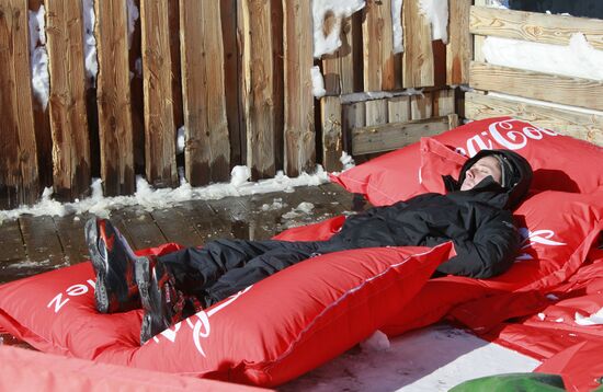 Winter holiday in Courchevel mountain ski resort