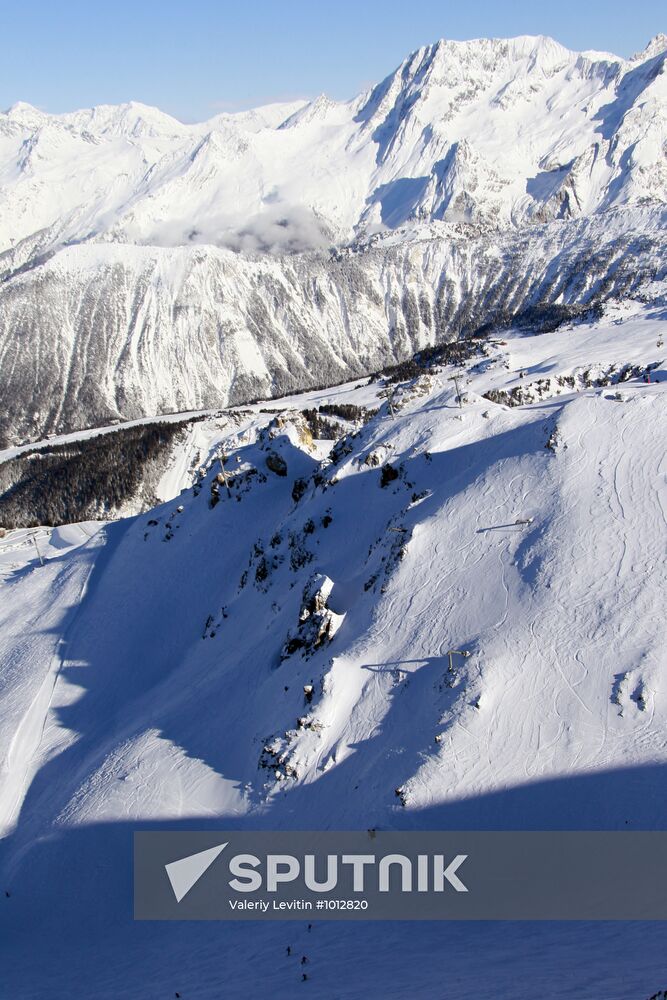 Winter holiday in Courchevel mountain ski resort