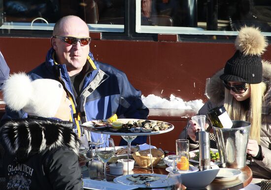 Winter holiday in Courchevel mountain ski resort