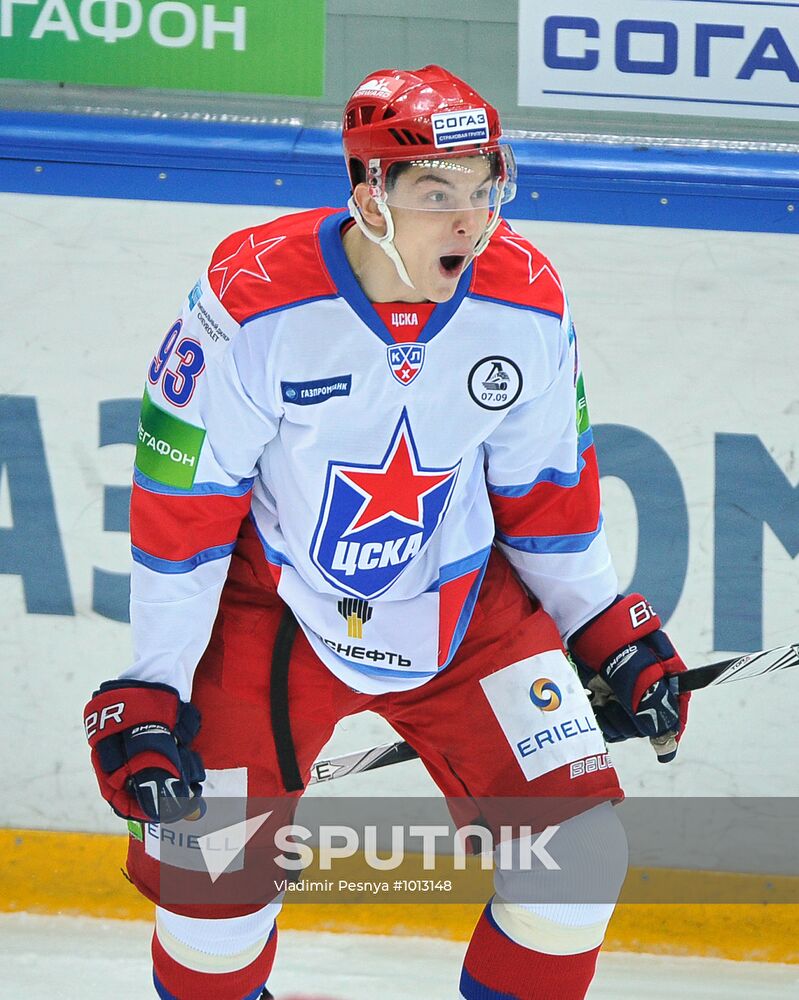 KHL. Spartak Moscow vs. CSKA Moscow