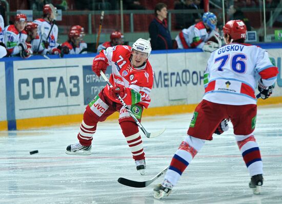 KHL Hockey: Spartak vs. CSKA