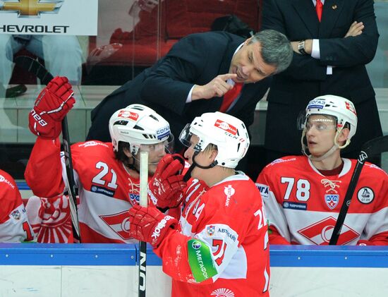 KHL Hockey: Spartak vs. CSKA