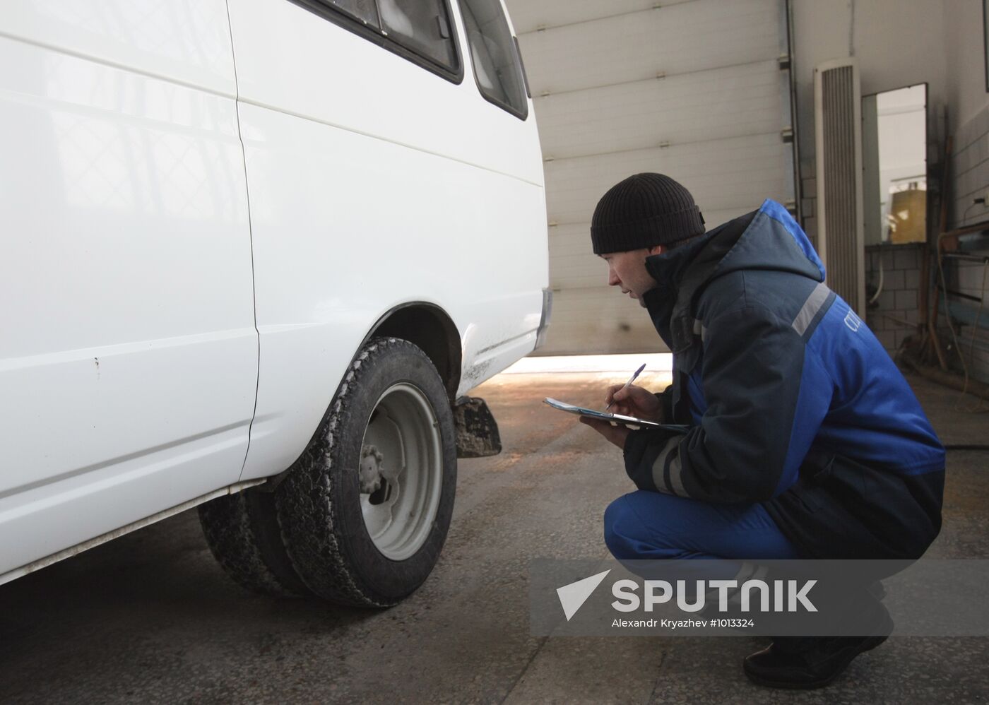 Vehicle inspection center in Novosibirsk