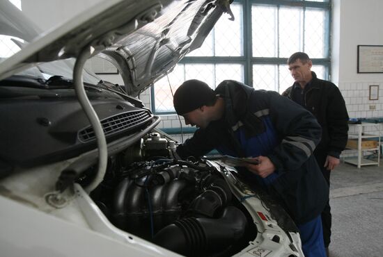 Vehicle inspection center in Novosibirsk