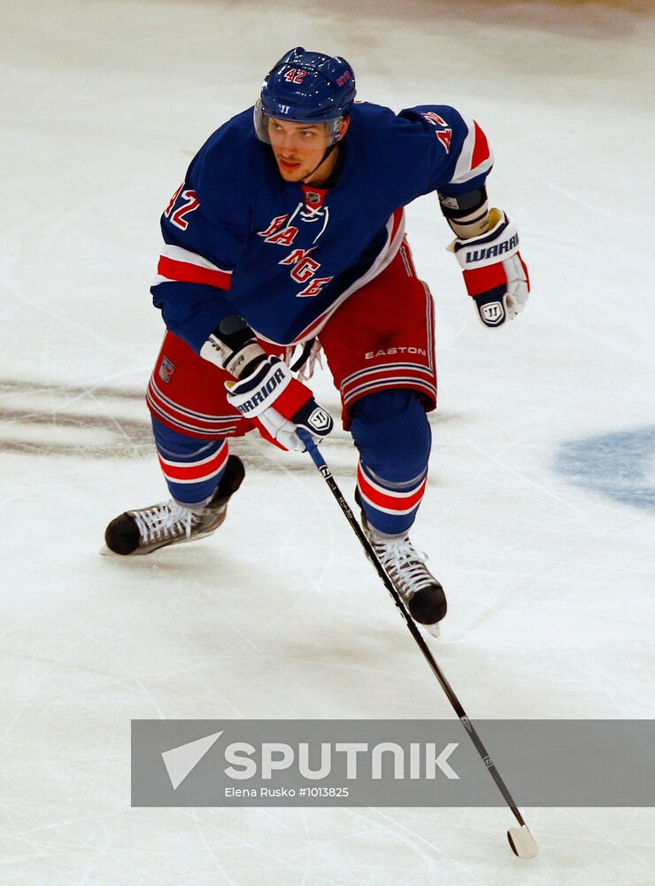 Ice hockey player Artem Anisimov