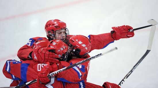 2012 Winter Youth Olympic Games. Ice hockey. Russia vs. Canada