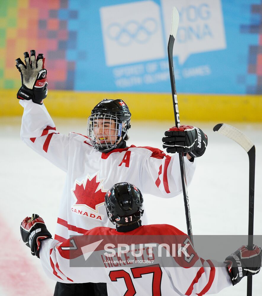 2012 Winter Youth Olympic Games. Ice hockey. Russia vs. Canada