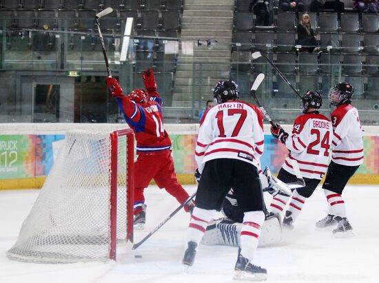 2012 Winter Youth Olympic Games. Ice hockey. Russia vs. Canada