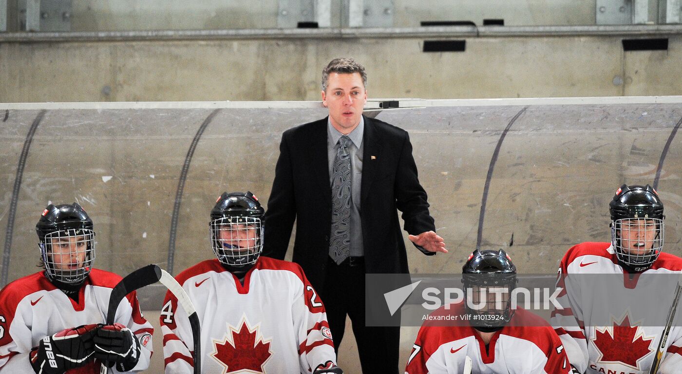 2012 Winter Youth Olympic Games. Ice hockey. Russia vs. Canada
