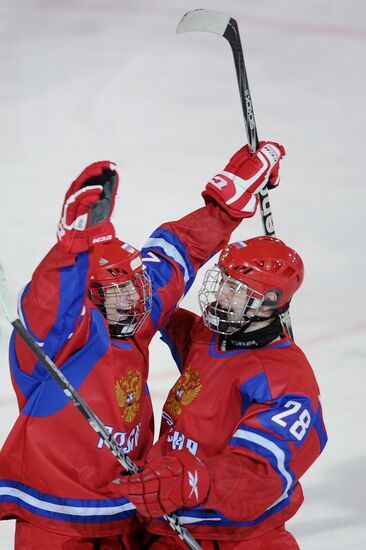 2012 Winter Youth Olympic Games. Ice hockey. Russia vs. Canada