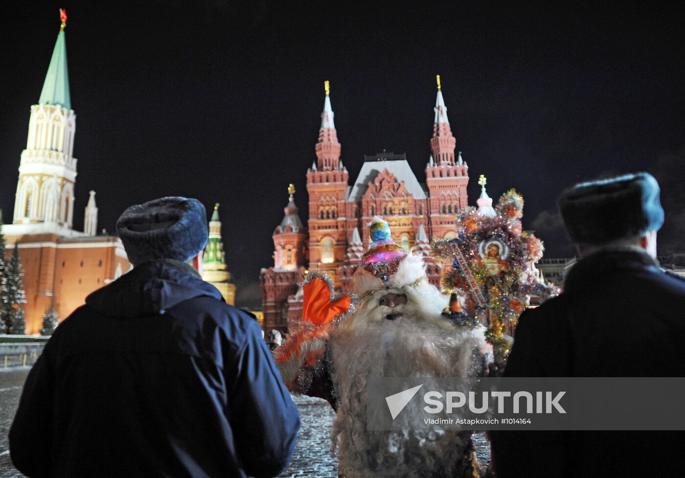 Orthodox New Year celebrated in Moscow