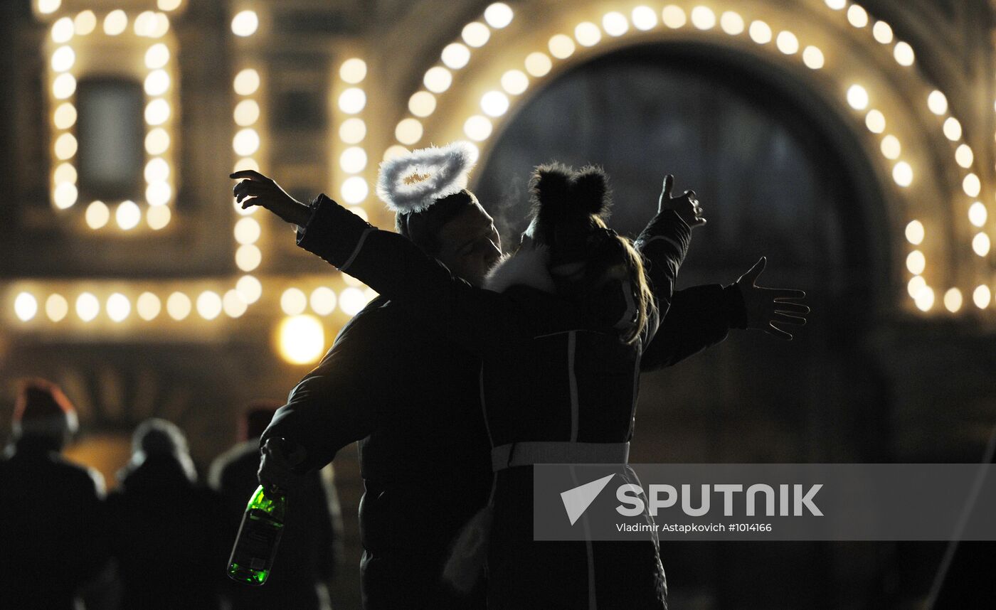 Orthodox New Year celebrated in Moscow