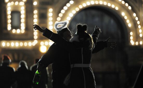 Orthodox New Year celebrated in Moscow