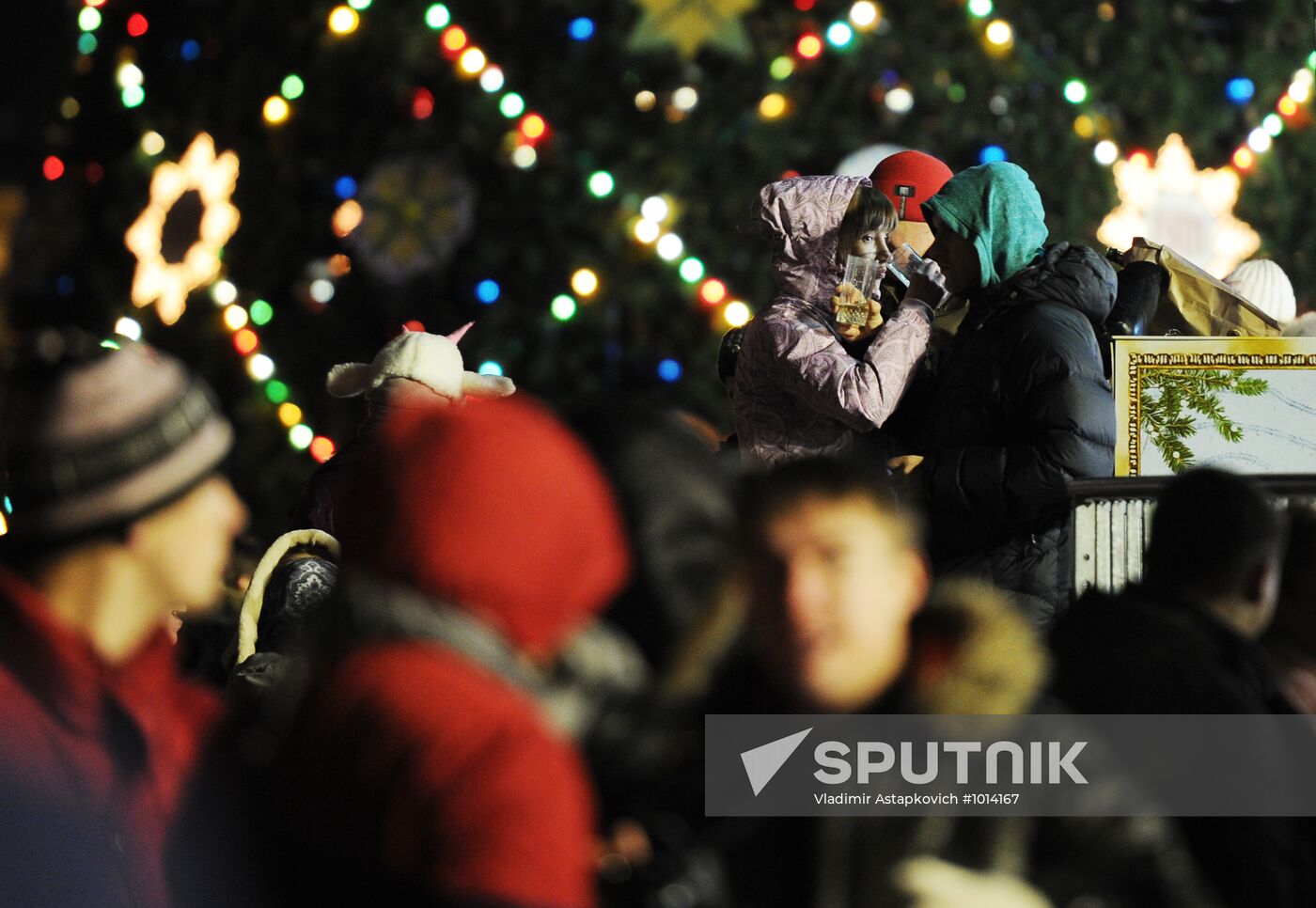 Orthodox New Year celebrated in Moscow