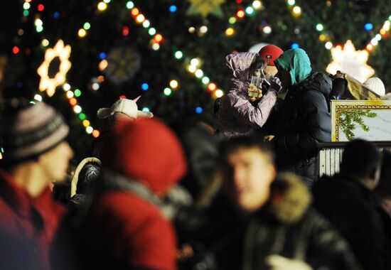 Orthodox New Year celebrated in Moscow