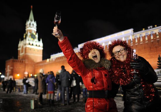 Orthodox New Year celebrated in Moscow