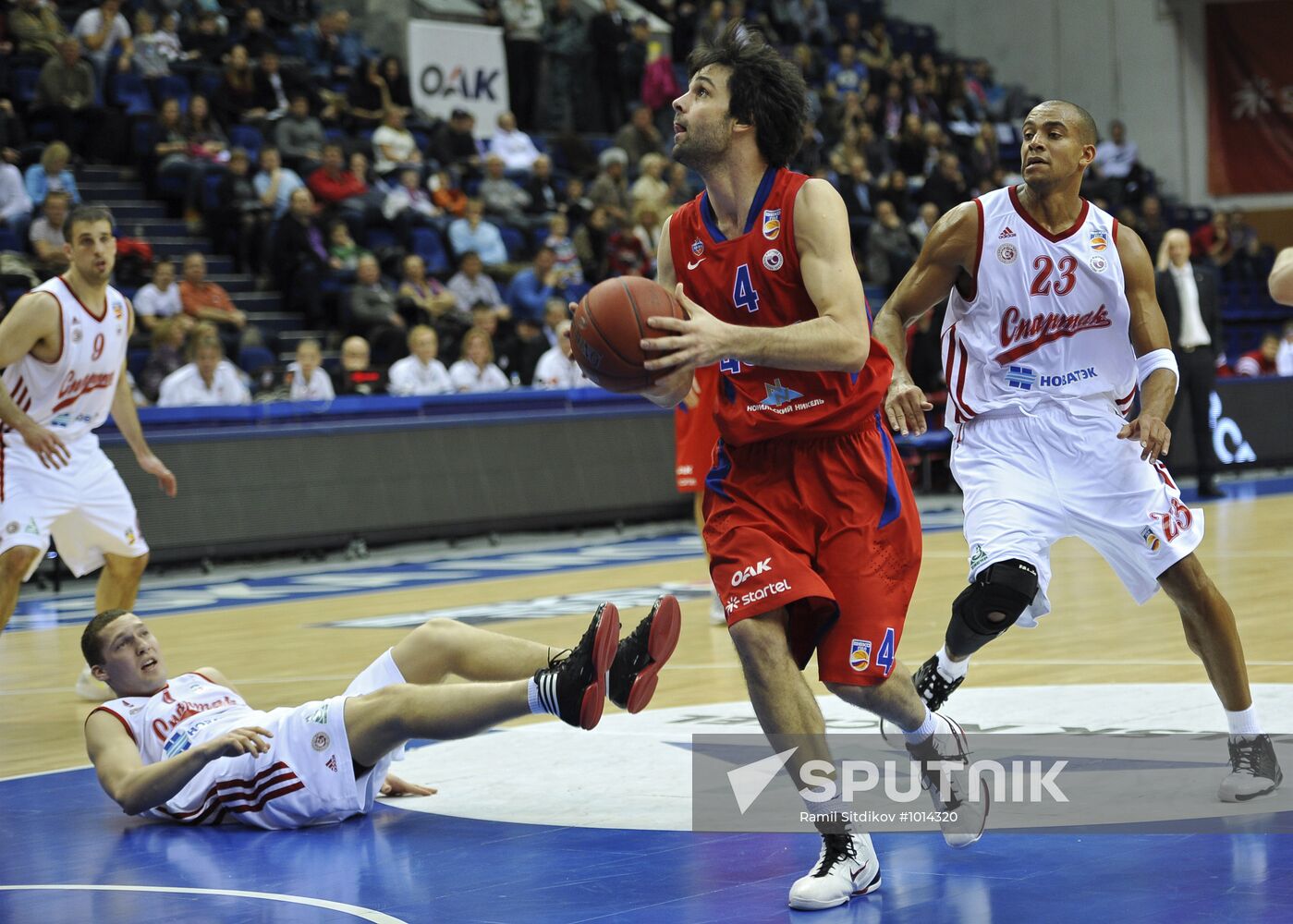 Basketball. PBL. CSKA (Moscow) - "Spartak"