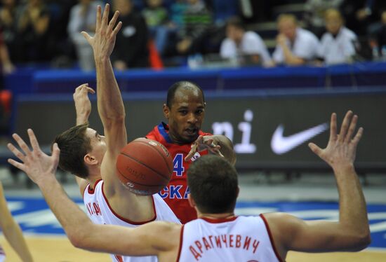 Basketball. PBL. CSKA (Moscow) - "Spartak"