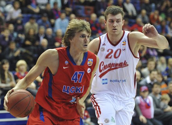 Basketball. PBL. CSKA (Moscow) - "Spartak"
