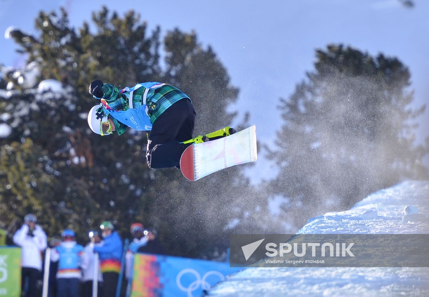 2012 Winter Youth Olympics. Snowboarding. Boys' halfpipe