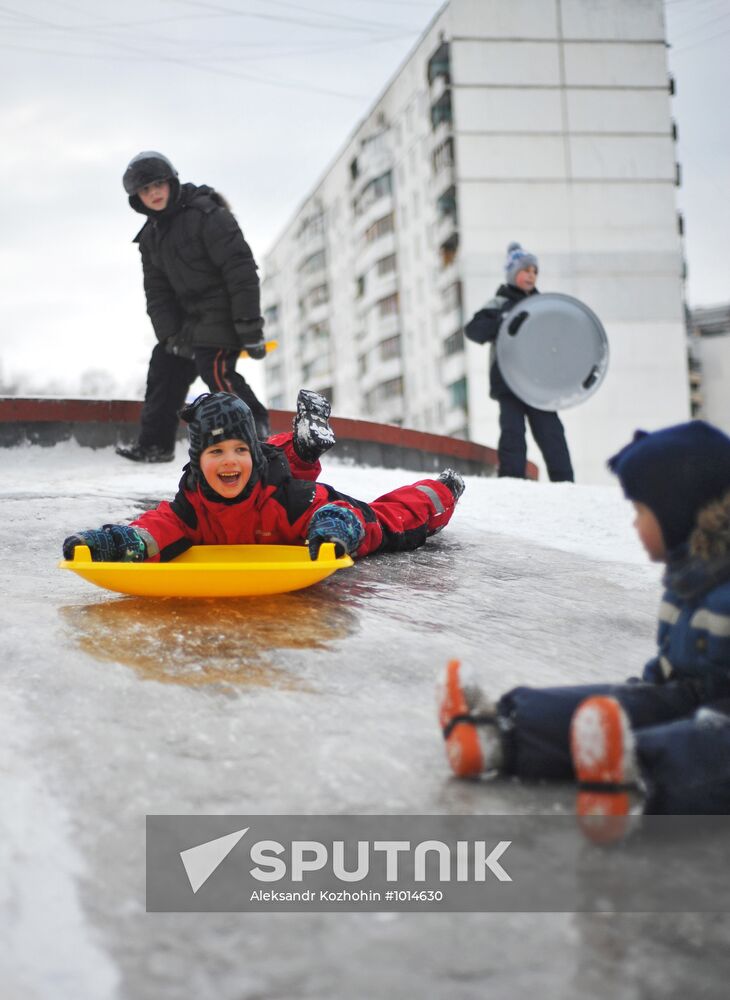 Winter in Moscow Region