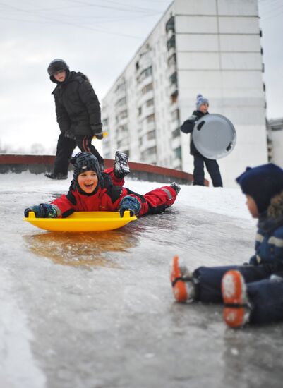 Winter in Moscow Region