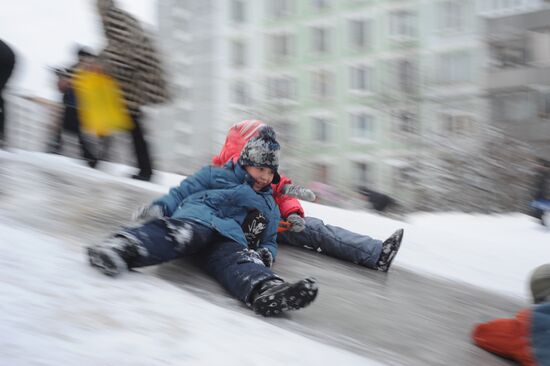 Winter in Moscow Region