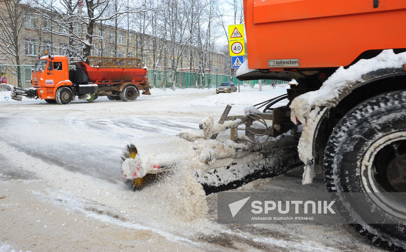 Winter in Moscow Region