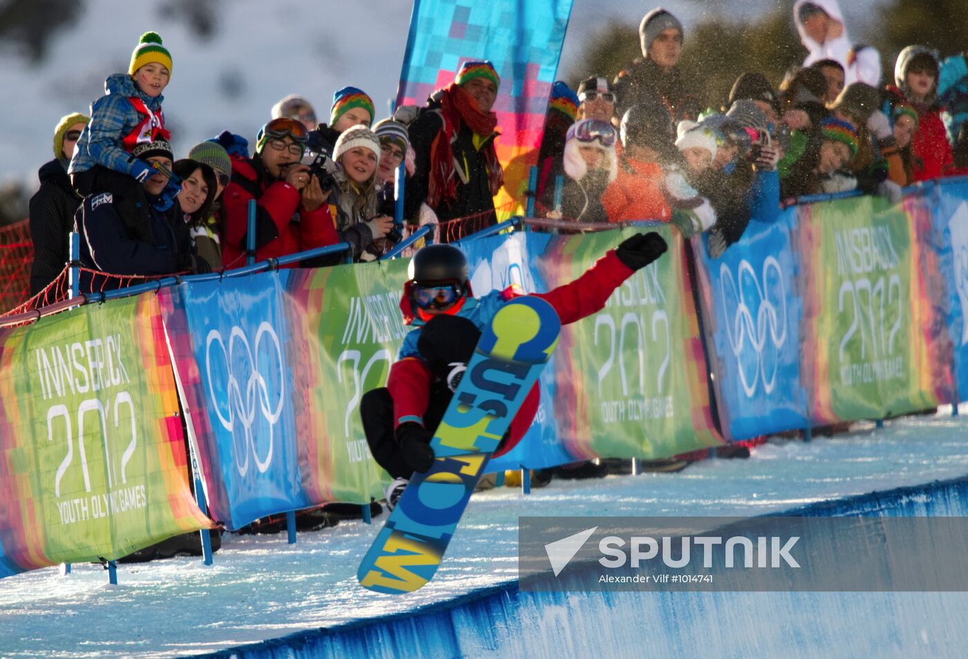 2012 Winter Youth Olympics. Snowboard halfpipe