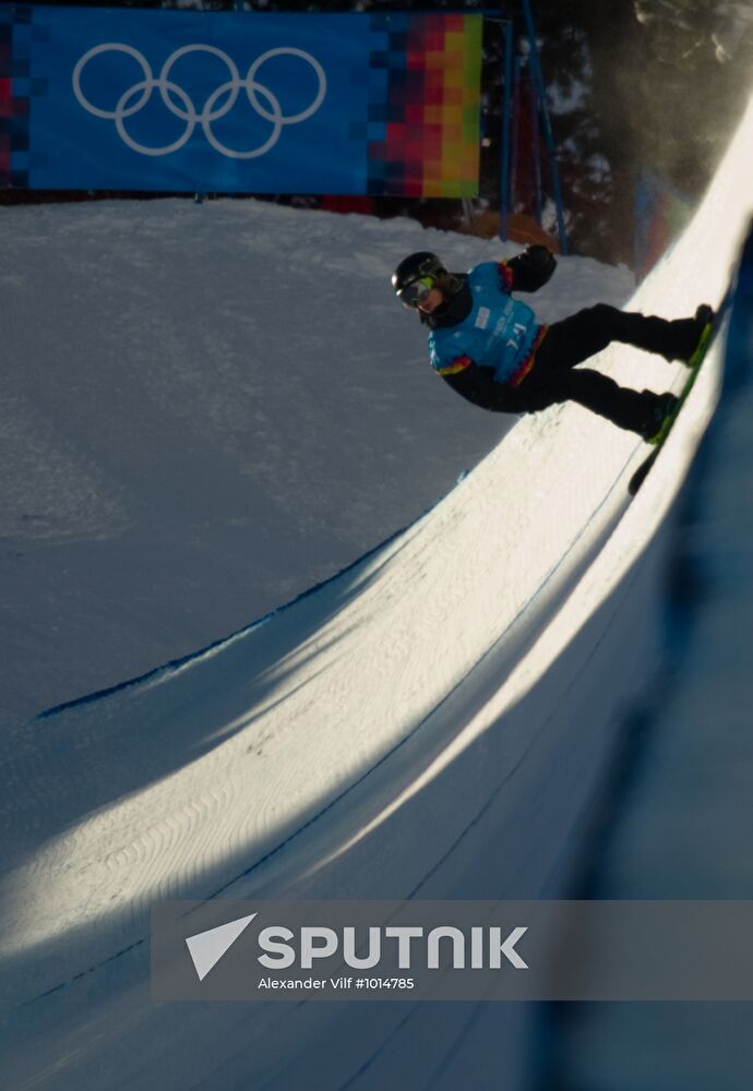 2012 Winter Youth Olympics. Snowboard halfpipe