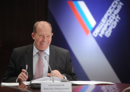 Vladimir Putin meets with motorists