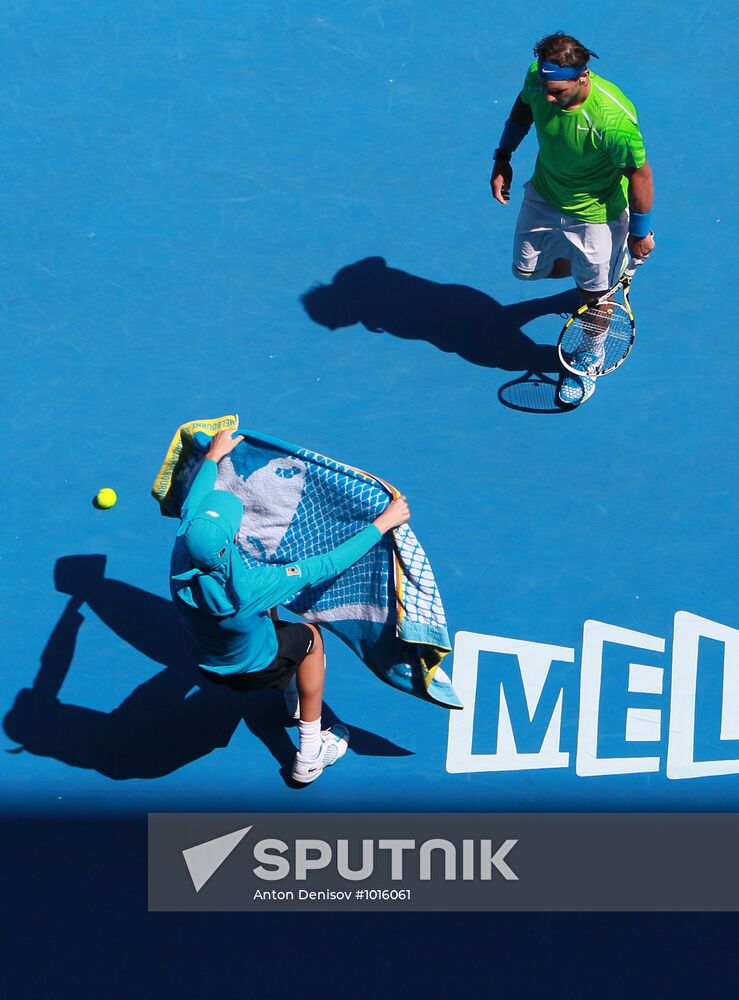 2012 Australian Open Tennis Championships. Day 3