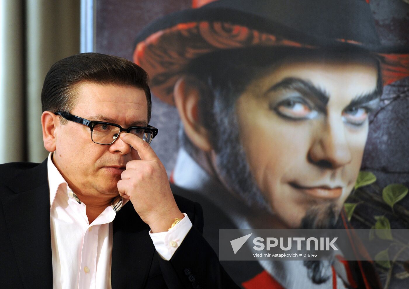 Preparations for premiere of Zarkana show by Cirque du Soleil