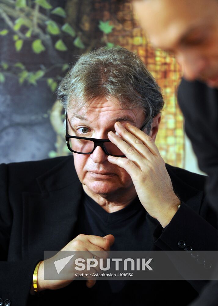 Preparations for premiere of Zarkana show by Cirque du Soleil