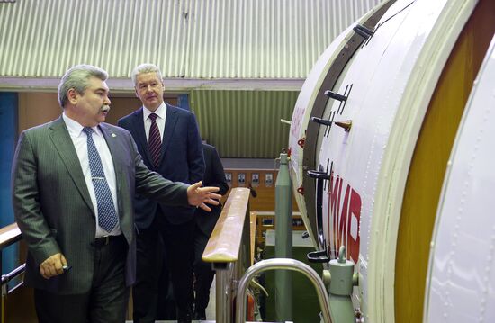 Sergei Sobyanin visits Khrunichev center